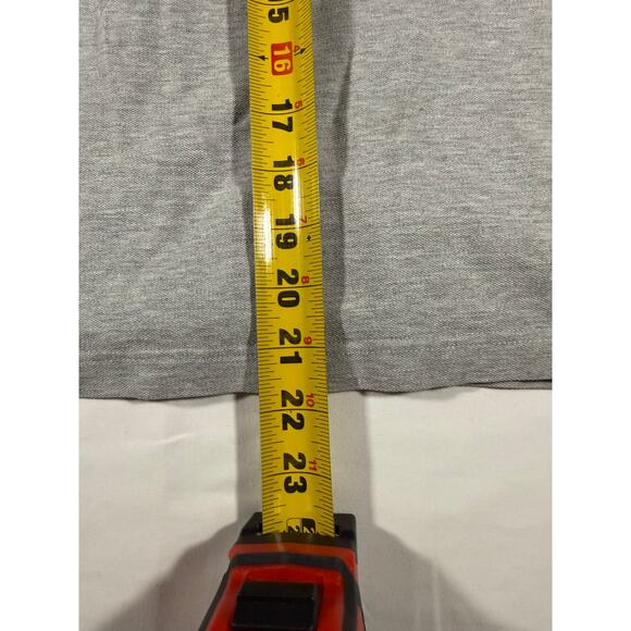 GELAISIDENG Men’s Gray Polo Shirt Size XXL Short Sleeve Collared Casual Top - Picture 5 of 6